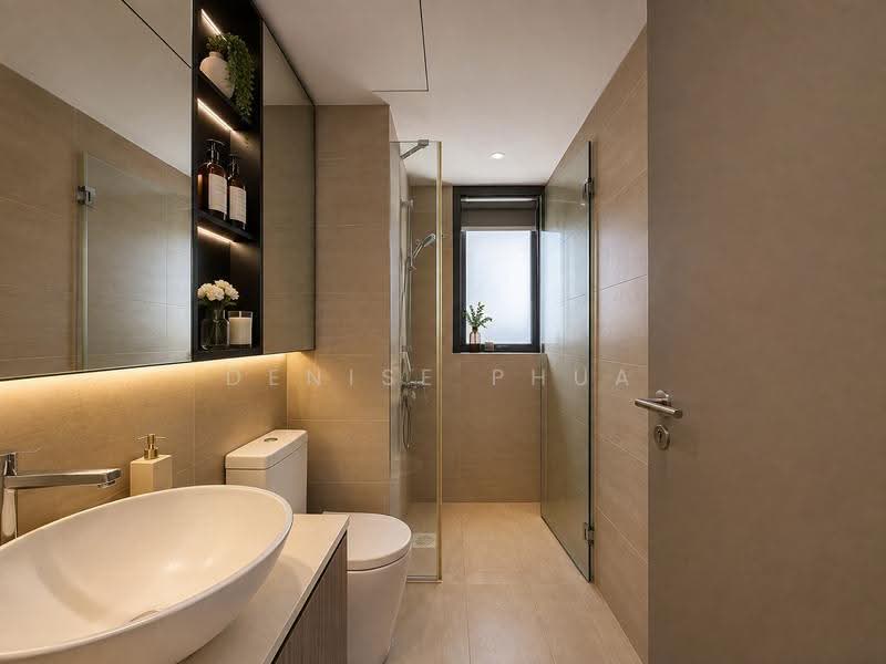 Northwave EC, 111 Woodlands View, Admiralty / Woodlands, 3 Bedrooms, 1,119 sqft, Condominium For Sale, by Denise Phua, 500247517 - Bathroom - PropertyGuru.com.sg