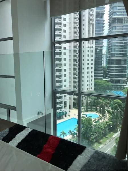 2 RVG, 2 River Valley Grove, Orchard / River Valley, 1 Bedroom, 689 sqft, Apartment For Sale, by Ivy Leong, 500247532 - Pool view from living - PropertyGuru.com.sg