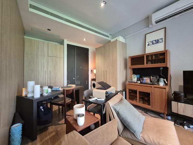OUE Twin Peaks, 33 Leonie Hill Road, Orchard / River Valley, 1 Bedroom, 549 sqft, Condominium For Rent, by Edwin Sia, 500247542 - Living Room - PropertyGuru.com.sg