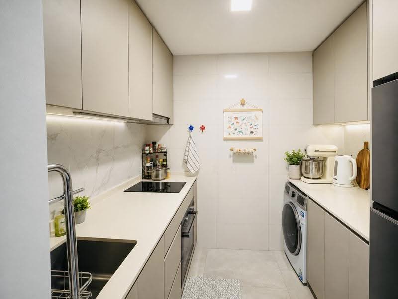 Clavon, 6 Clementi Avenue 1, Buona Vista / West Coast / Clementi New Town, 2 Bedrooms, 764 sqft, Condominium For Sale, by Jason Chen 陈野文, 500247544 - Kitchen - PropertyGuru.com.sg