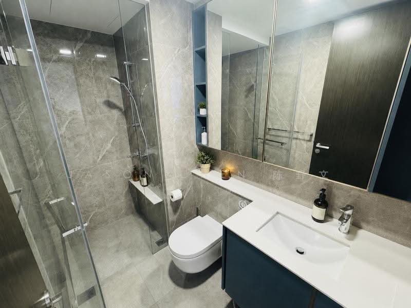 Clavon, 6 Clementi Avenue 1, Buona Vista / West Coast / Clementi New Town, 2 Bedrooms, 764 sqft, Condominium For Sale, by Jason Chen 陈野文, 500247544 - Bathroom - PropertyGuru.com.sg