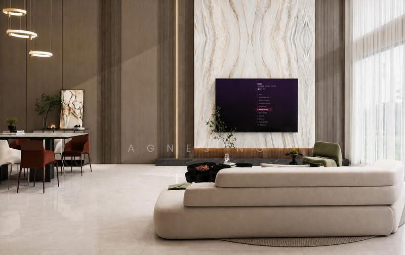 LANDED7772 @ Brand New Inter with huge land at Serangoon Gdn Estate, Hougang / Punggol / Sengkang, 5 Bedrooms, 6,000 sqft, Terraced House For Sale, by Agnes Ng, 500247560 - Living Room - PropertyGuru.com.sg