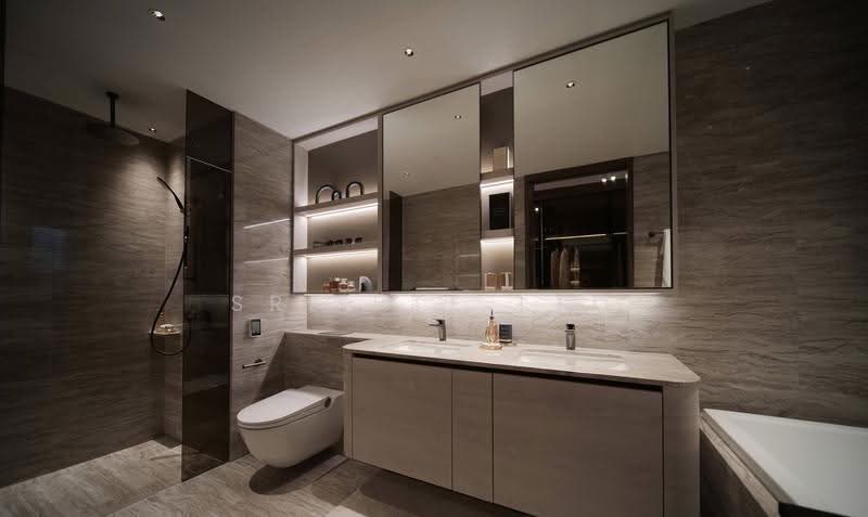 95% Sold! Huge Developer Discount! TOP 2027 Q2. Showroom Available, East Coast / Marine Parade, 5 Bedrooms, 1,905 sqft, Condominium For Sale, by VINCENT LYE, 500247579 - Bathroom - PropertyGuru.com.sg