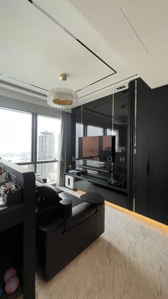 Wallich Residence, 3 Wallich Street, Chinatown / Tanjong Pagar, 1 Bedroom, 646 sqft, Condominium For Sale, by Jean Goh, 500247585 - Living Room - PropertyGuru.com.sg