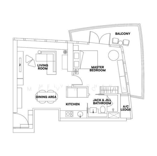 One Shenton, 1 Shenton Way, Boat Quay / Raffles Place / Marina, 1 Bedroom, 850 sqft, Condominium For Rent, by Melvin Chan, 500247590 - PropertyGuru.com.sg