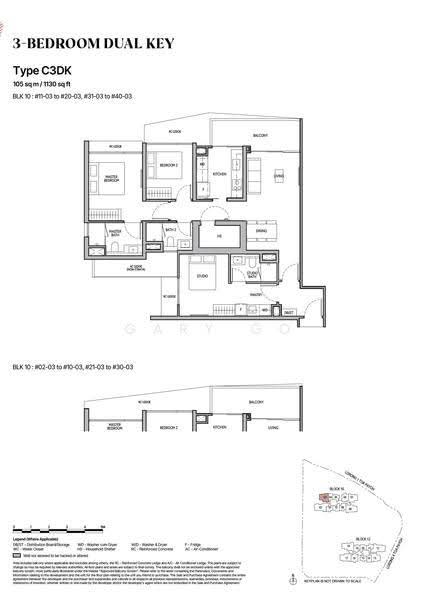 The Orie, 10 Lorong 1 Toa Payoh, Balestier / Toa Payoh, 3 Bedrooms, 1,130 sqft, Condominium For Sale, by Gary Go, 500247592 - C3DK - PropertyGuru.com.sg