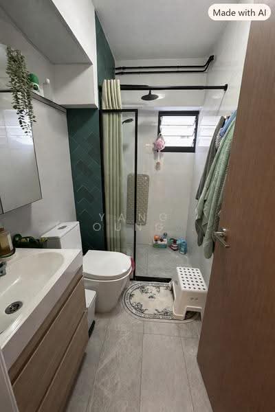 2A Boon Tiong Road, 2A Boon Tiong Road, Alexandra / Commonwealth, 3 Bedrooms, 969 sqft, HDB Flat For Rent, by Yang (Young) Li, 500247601 - Bathroom - PropertyGuru.com.sg