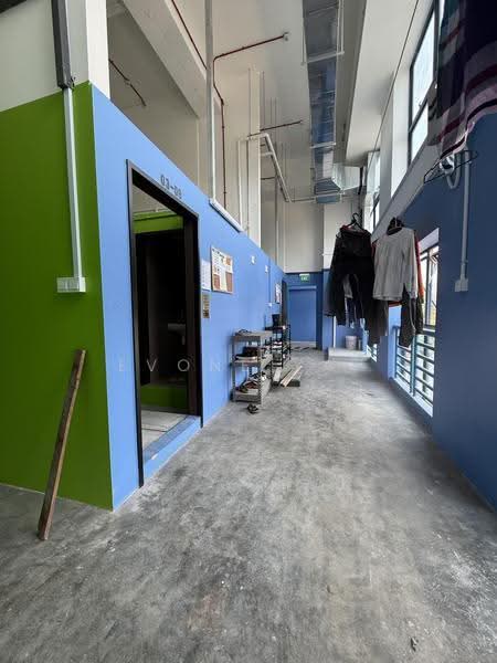 Sindo Industrial Estate, Tagore Industrial Avenue, Mandai / Upper Thomson, 180 sqft, Dormitory For Rent, by Evone Yap, 500247615 - Corridor - CommercialGuru.com.sg