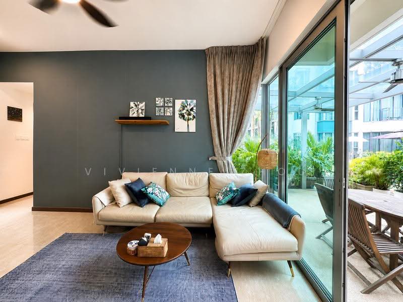 Caribbean at Keppel Bay, 32 Keppel Bay Drive, Harbourfront / Telok Blangah, 2 Bedrooms, 1,270 sqft, Condominium For Sale, by Vivienne Zhou, 500247670 - Living Room - PropertyGuru.com.sg