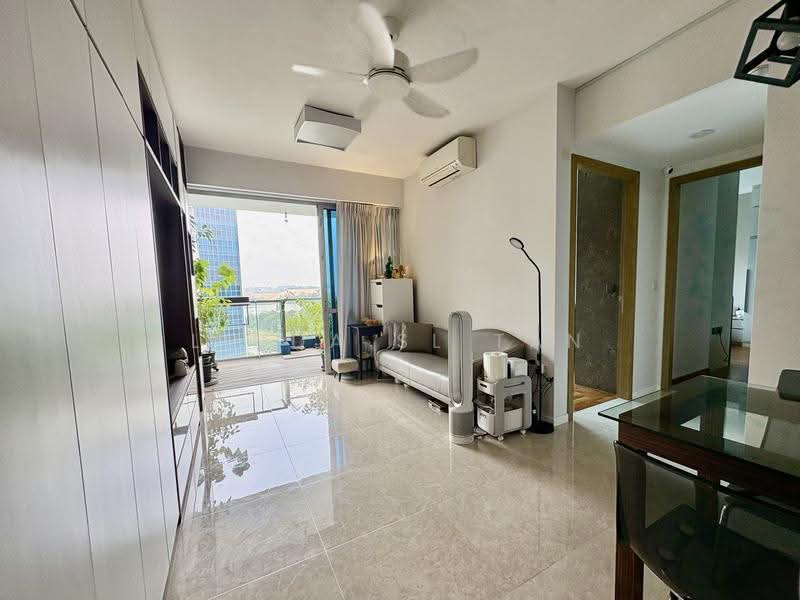 The Santorini, Tampines Street 86, Pasir Ris / Tampines, 3 Bedrooms, 1,152 sqft, Condominium For Sale, by Linda SL Tan, 500247703 - Living Room - PropertyGuru.com.sg