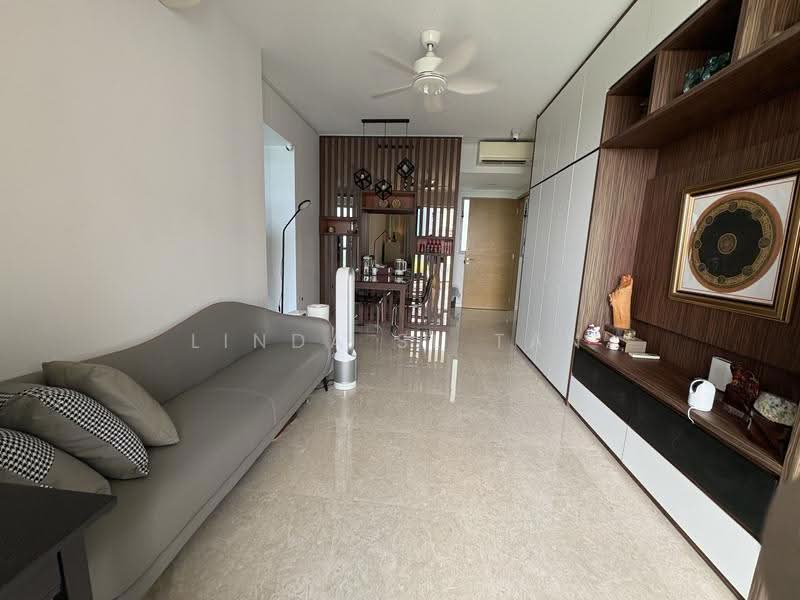 The Santorini, Tampines Street 86, Pasir Ris / Tampines, 3 Bedrooms, 1,152 sqft, Condominium For Sale, by Linda SL Tan, 500247703 - Living Room - PropertyGuru.com.sg