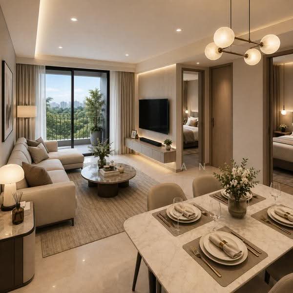 The Sen, De Souza Avenue, Clementi Park / Upper Bukit Timah, 2 Bedrooms, 732 sqft, Condominium For Sale, by Jeen Tan, 500247708 - Living Room - PropertyGuru.com.sg