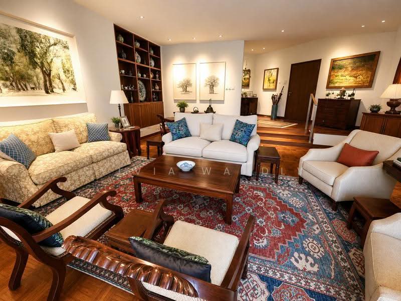 Woollerton Park, 30 Woollerton Park, Tanglin / Holland / Bukit Timah, 4 Bedrooms, 2,800 sqft, Apartment For Rent, by Sylvia Wandly, 500247709 - Living Room - PropertyGuru.com.sg