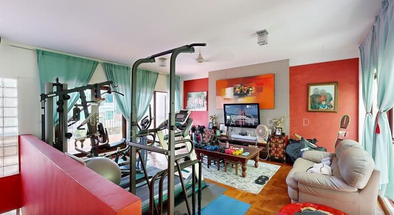 Renovated Freehold 2.5-storey near MRT & Red Swastika School, Tanah Merah, Bedok, Peakview Estate, Bedok / Upper East Coast, 5 Bedrooms, 4,500 sqft, Terraced House For Sale, by Leon Lim, 500247719 - Gym - PropertyGuru.com.sg