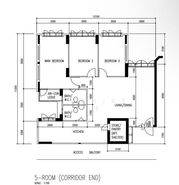 421 Canberra Road, 421 Canberra Road, Sembawang / Yishun, 3 Bedrooms, 1,184 sqft, HDB Flat For Sale, by Sapphire Lee, 500247725 - PropertyGuru.com.sg