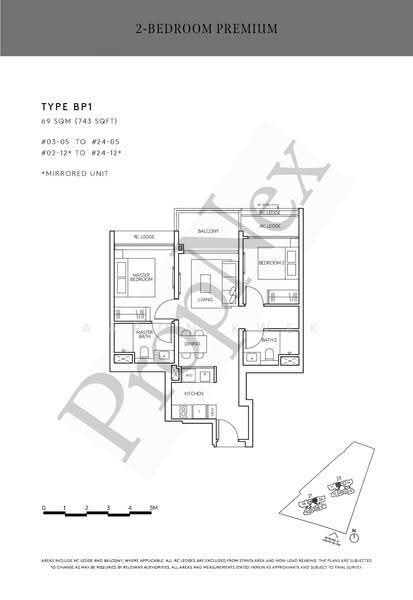 AMO Residence, 21 Ang Mo Kio Rise, Ang Mo Kio / Bishan / Thomson, 2 Bedrooms, 743 sqft, Condominium For Rent, by Aaron Kwek, 500247753 - PropertyGuru.com.sg