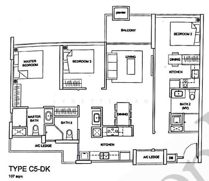 The Santorini, 29 Tampines Street 86, Pasir Ris / Tampines, 3 Bedrooms, 1,152 sqft, Condominium For Sale, by Lynette Tan, 500247759 - PropertyGuru.com.sg
