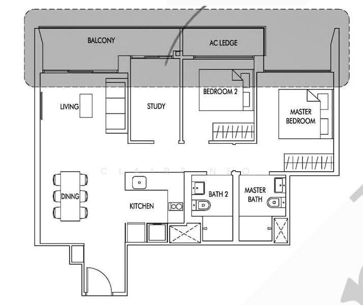 Sol Acres, 10 Choa Chu Kang Grove, Dairy Farm / Bukit Panjang / Choa Chu Kang, 2 Bedrooms, 850 sqft, Condominium For Sale, by Claire Neo, 500247795 - PropertyGuru.com.sg
