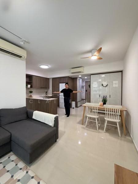 Sol Acres, 10 Choa Chu Kang Grove, Dairy Farm / Bukit Panjang / Choa Chu Kang, 2 Bedrooms, 850 sqft, Condominium For Sale, by Claire Neo, 500247795 - Living Room - PropertyGuru.com.sg