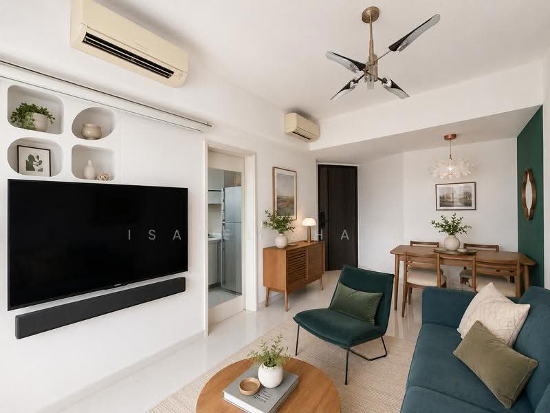 The Interlace, 192 Depot Road, Harbourfront / Telok Blangah, 2 Bedrooms, 807 sqft, Condominium For Sale, by Isabel Zhang, 500247807 - Living Room - PropertyGuru.com.sg