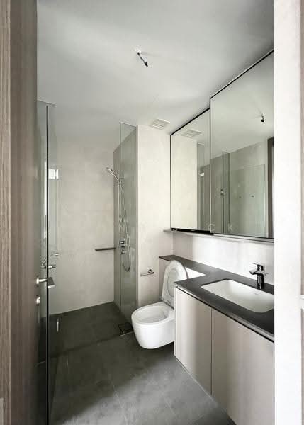 Norwood Grand, Admiralty / Woodlands, 2 Bedrooms, 624 sqft, Condominium For Rent, by Thong Seck Tan, 500247880 - Common Bathroom - PropertyGuru.com.sg