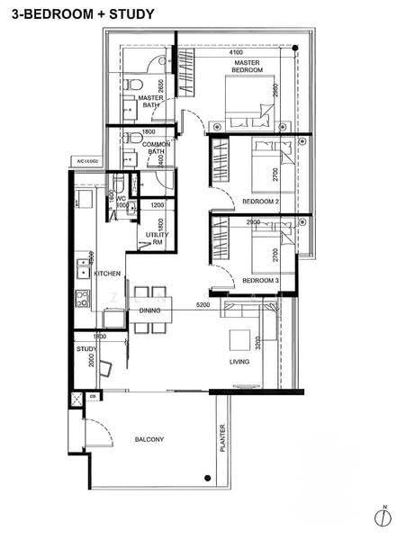 Bliss Ville, 69H Lorong Melayu, Eunos / Geylang / Paya Lebar, 3 Bedrooms, 1,249 sqft, Condominium For Rent, by Zen Seah, 500247881 - PropertyGuru.com.sg