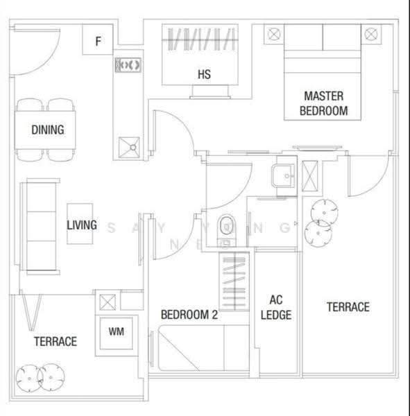 Levenue, 55 Lengkong Empat, Eunos / Geylang / Paya Lebar, 2 Bedrooms, 581 sqft, Condominium For Sale, by Say Yong Neo, 500247915 - PropertyGuru.com.sg