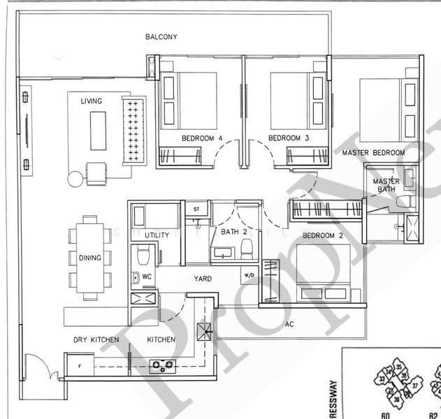 Parc Olympia, 64 Flora Drive, Changi Airport / Changi Village, 4 Bedrooms, 1,485 sqft, Condominium For Sale, by Shanel Liew, 500247925 - PropertyGuru.com.sg