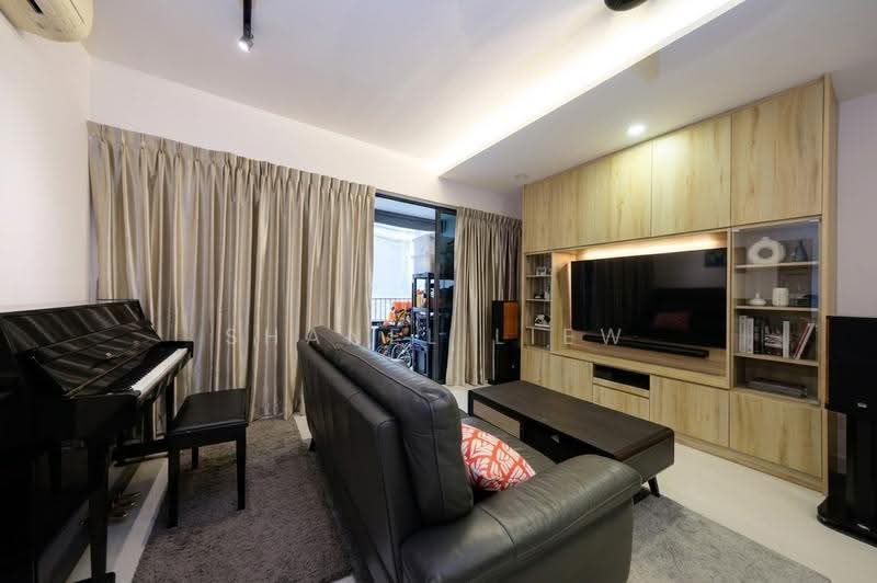 Parc Olympia, 64 Flora Drive, Changi Airport / Changi Village, 4 Bedrooms, 1,485 sqft, Condominium For Sale, by Shanel Liew, 500247925 - Living Room - PropertyGuru.com.sg