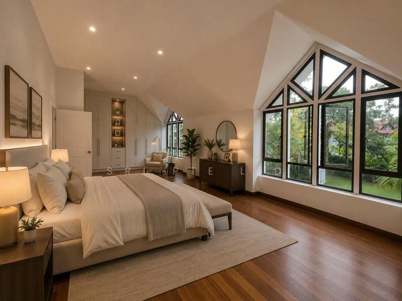 Exclusive! Ford Avenue Good Class Bungalow (GCB), Ford Avenue, Tanglin / Holland / Bukit Timah, 5 Bedrooms, 8,500 sqft, Good Class Bungalow For Sale, by VINCENT LYE, 500247970 - Master Bedroom - PropertyGuru.com.sg