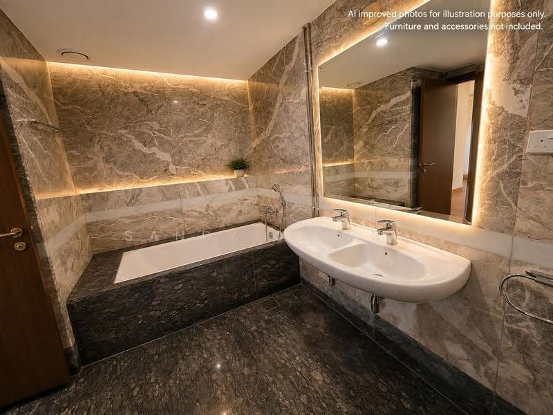 Riverside 48, 48 Robertson Quay, Orchard / River Valley, 1 Bedroom, 732 sqft, Apartment For Rent, by Sandy Chieng, 500247976 - Bathroom - PropertyGuru.com.sg