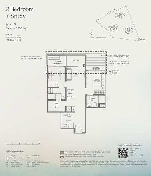 Nava Grove, 38 Pine Grove, Clementi Park / Upper Bukit Timah, 2 Bedrooms, 786 sqft, Condominium For Sale, by Velyn Toh, 500248006 - BS - PropertyGuru.com.sg