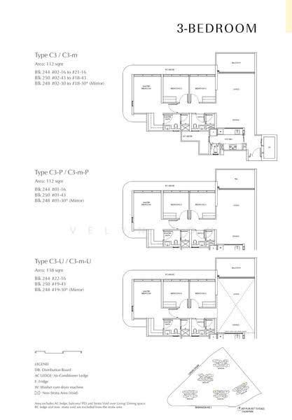 Chuan Park, 248 Lorong Chuan, Hougang / Punggol / Sengkang, 3 Bedrooms, 1,206 sqft, Condominium For Sale, by Velyn Toh, 500248015 - C3-m - PropertyGuru.com.sg