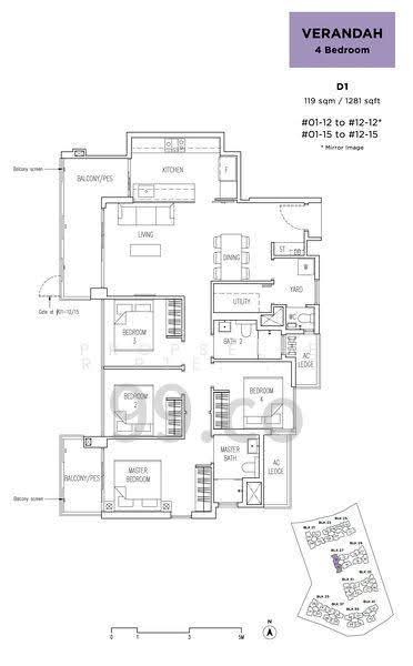 Parc Life, 27 Sembawang Crescent, Sembawang / Yishun, 4 Bedrooms, 1,281 sqft, Condominium For Sale, by Gina Tow, 500248020 - PropertyGuru.com.sg