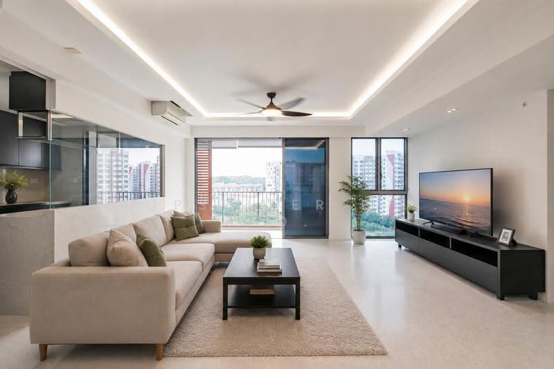 Parc Life, 27 Sembawang Crescent, Sembawang / Yishun, 4 Bedrooms, 1,281 sqft, Condominium For Sale, by Gina Tow, 500248020 - Living Room - PropertyGuru.com.sg