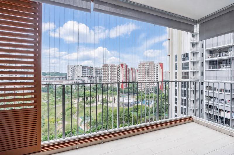 Parc Life, 27 Sembawang Crescent, Sembawang / Yishun, 4 Bedrooms, 1,281 sqft, Condominium For Sale, by Gina Tow, 500248020 - Balcony - PropertyGuru.com.sg