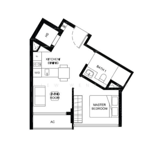 Duet @ Emily, 2 Mount Emily Road, Orchard / River Valley, 1 Bedroom, 409 sqft, Apartment For Sale, by Liew Wenzheng, 500248053 - PropertyGuru.com.sg