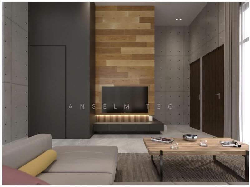★Eminence Landed★ D28 Corner Terrace Brand New Neram Road, Seletar / Yio Chu Kang, 5 Bedrooms, 5,646 sqft, Corner Terrace For Sale, by Anselm Teo, 500248056 - Living Room - PropertyGuru.com.sg