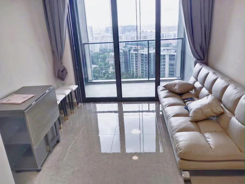 Parc Clematis, 8E Jalan Lempeng, Buona Vista / West Coast / Clementi New Town, 1 Bedroom, 452 sqft, Condominium For Rent, by Helen HU, 500248089 - Living Room - PropertyGuru.com.sg