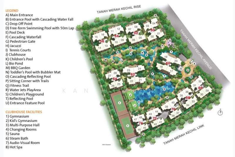 Casa Merah, 60 Tanah Merah Kechil Avenue, Bedok / Upper East Coast, 4 Bedrooms, 1,572 sqft, Condominium For Rent, by Kan Li Ling, 500248119 - Exterior - PropertyGuru.com.sg