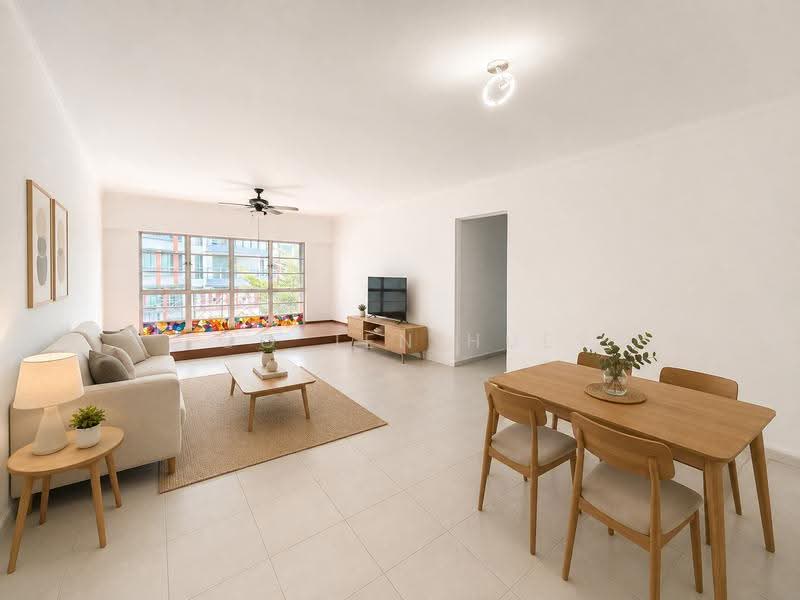 Freehold Apartment at Sunbird Area, Walk to 2 MRTs and Amenities, Sunbird Road, Bedok / Upper East Coast, 3 Bedrooms, 1,356 sqft, Apartment For Sale, by Foo Jen Huey, 500248174 - Living Room - PropertyGuru.com.sg