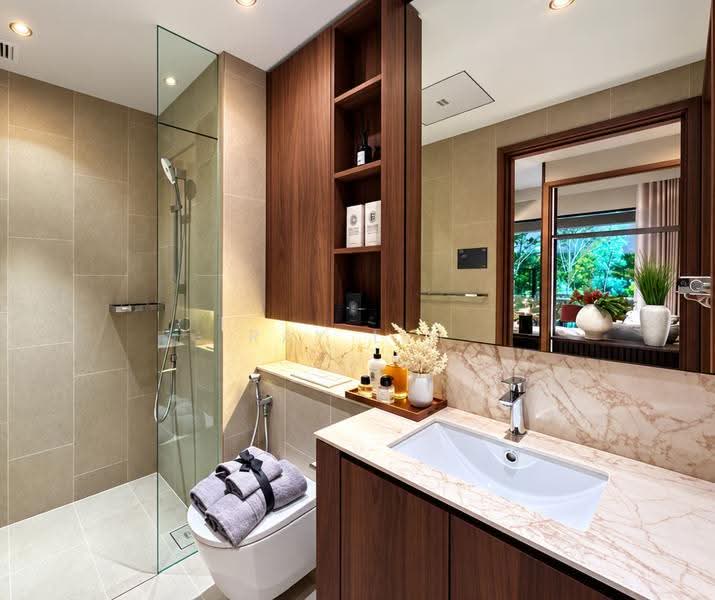 Faber Residence, Faber Walk, Buona Vista / West Coast / Clementi New Town, 5 Bedrooms, 1,485 sqft, Condominium For Sale, by Ray Lim, 500248194 - Bathroom - PropertyGuru.com.sg