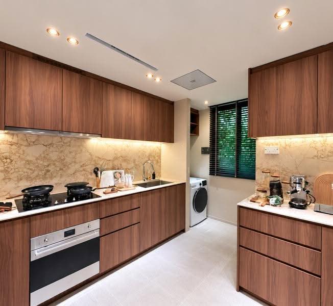 Faber Residence, Faber Walk, Buona Vista / West Coast / Clementi New Town, 5 Bedrooms, 1,485 sqft, Condominium For Sale, by Ray Lim, 500248194 - Kitchen - PropertyGuru.com.sg