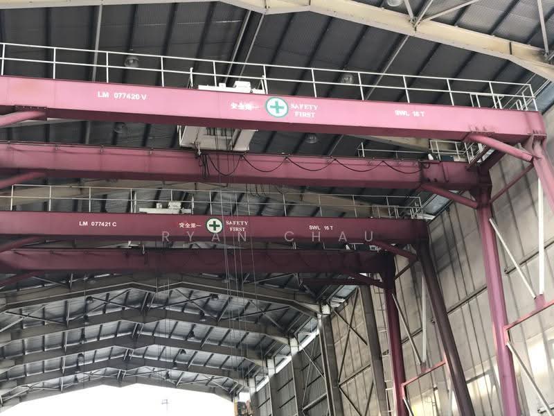 2x20 Ton Crane | 12m Clear @ Jurong, Boon Lay / Jurong / Tuas, 11,500 sqft, Factory / Workshop (B2) For Rent, by Ryan Chau, 500248239 - CommercialGuru.com.sg