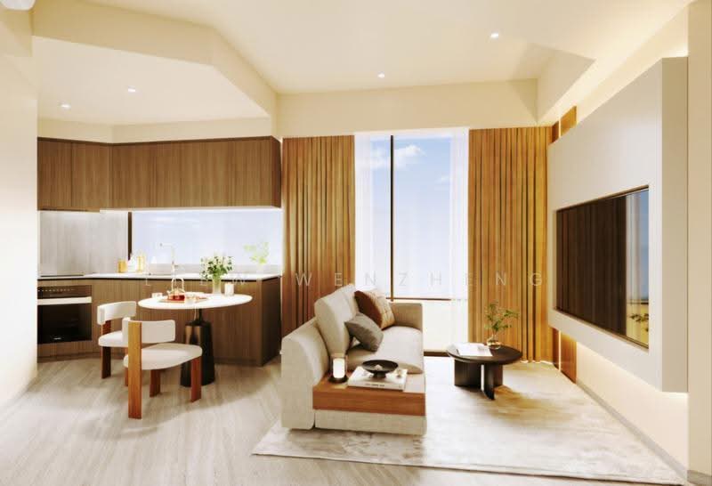 Duet @ Emily, 2 Mount Emily Road, Orchard / River Valley, 2 Bedrooms, 549 sqft, Apartment For Sale, by Liew Wenzheng, 500248244 - Living Room - PropertyGuru.com.sg