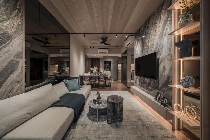 Lentor Mansion, 52 Lentor Gardens, Mandai / Upper Thomson, 2 Bedrooms, 657 sqft, Condominium For Sale, by Yong Yi Xin, 500248267 - Living Room - PropertyGuru.com.sg