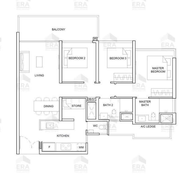 Stirling Residences, 25 Stirling Road, Alexandra / Commonwealth, 3 Bedrooms, 1,055 sqft, Condominium For Sale, by Kelly Ye, 500248286 - Balcony - PropertyGuru.com.sg