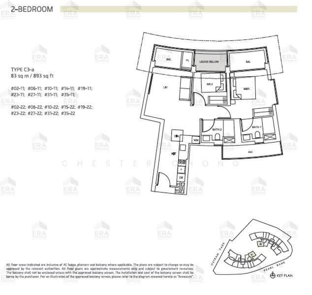One Pearl Bank, 1 Pearl Bank, Alexandra / Commonwealth, 2 Bedrooms, 893 sqft, Condominium For Sale, by Chester Chong, 500248295 - PropertyGuru.com.sg