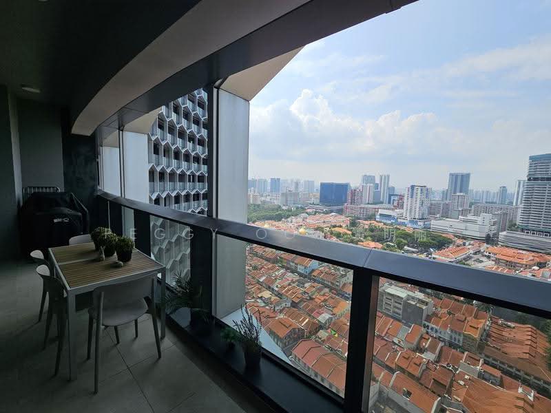 DUO Residences, 1 Fraser Street, Beach Road / Bugis / Rochor, 3 Bedrooms, 1,432 sqft, Apartment For Rent, by Peggy Ooi 黄明丽, 500248362 - Balcony - PropertyGuru.com.sg