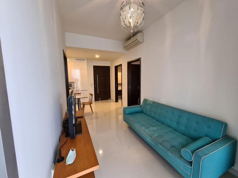 Eon Shenton, 70 Shenton Way, Chinatown / Tanjong Pagar, 1 Bedroom, 538 sqft, Condominium For Rent, by Jeff Tee (尚洋), 500248420 - Living Room - PropertyGuru.com.sg
